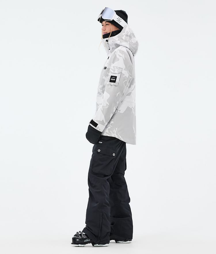 Dope Adept W Skijakke Dame Grey Camo, Bilde 3 av 9
