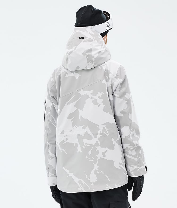 Dope Adept W Skijakke Dame Grey Camo, Bilde 6 av 9