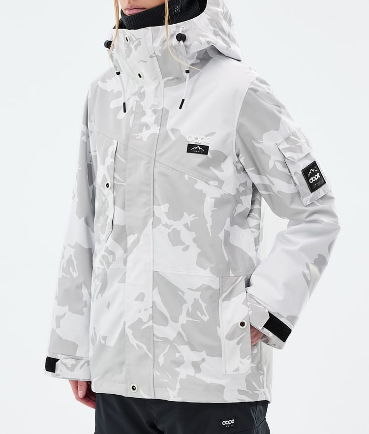 Dope Adept W Skijakke Dame Grey Camo, Bilde 7 av 9