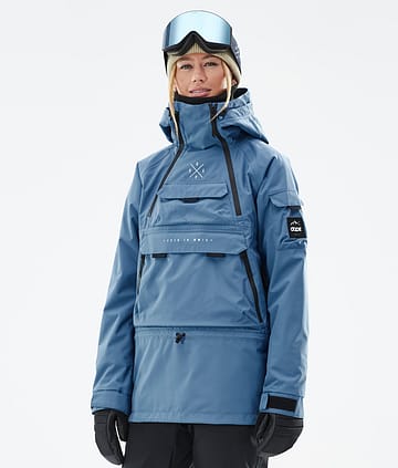 Dope Akin W Snowboardjakke Blue Steel
