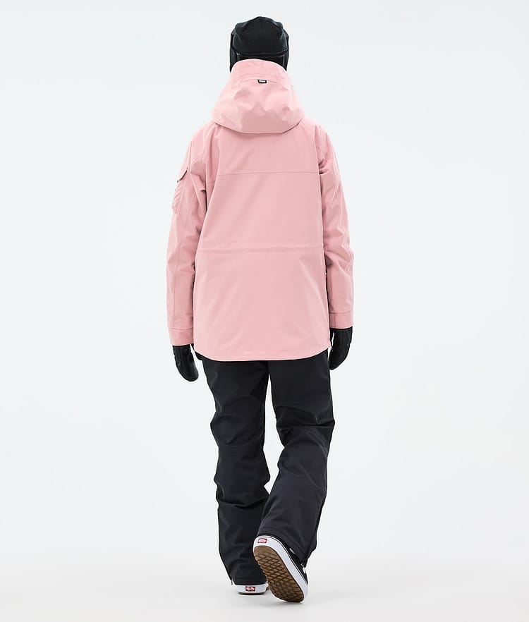 Dope Akin W Snowboardjakke Dame Soft Pink Renewed, Bilde 4 av 9