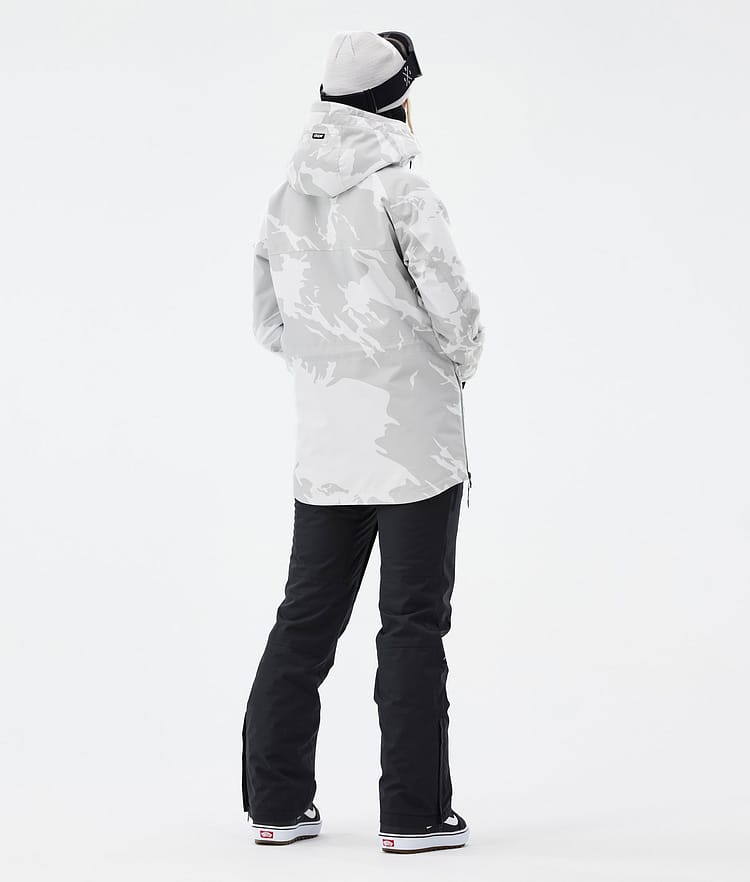 Dope Akin W Snowboardjakke Dame Grey Camo Renewed, Bilde 5 av 8