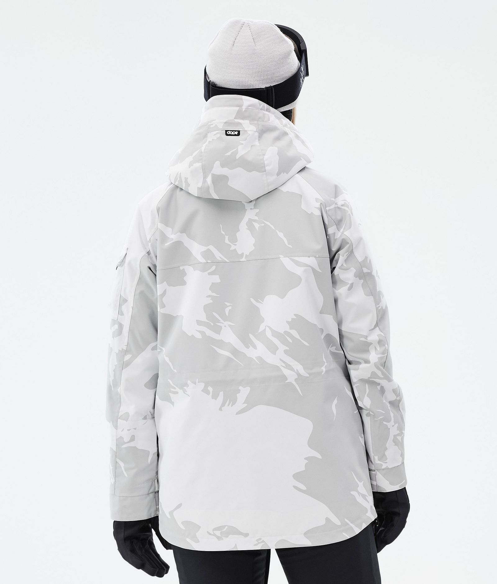 Dope Akin W Snowboardjakke Dame Grey Camo Renewed, Bilde 6 av 8