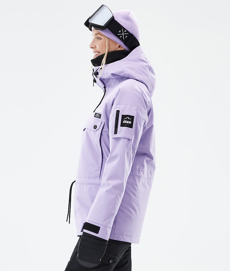 Dope Annok W Snowboardjakke Dame Faded Violet Renewed, Bilde 5 av 8