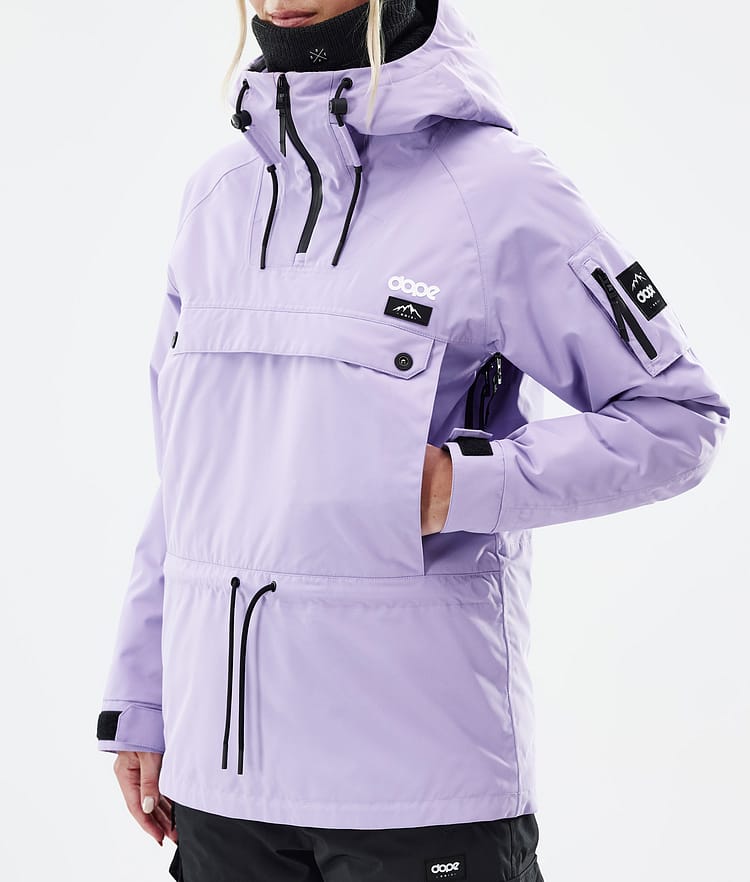 Dope Annok W Snowboardjakke Dame Faded Violet Renewed, Bilde 7 av 8