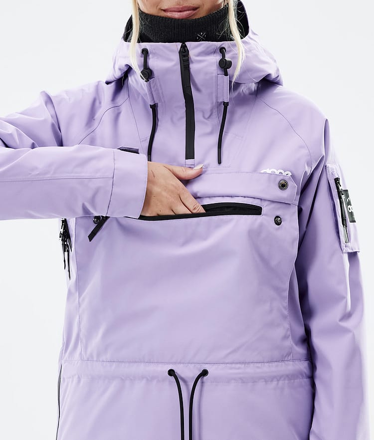 Dope Annok W Snowboardjakke Dame Faded Violet Renewed, Bilde 8 av 8