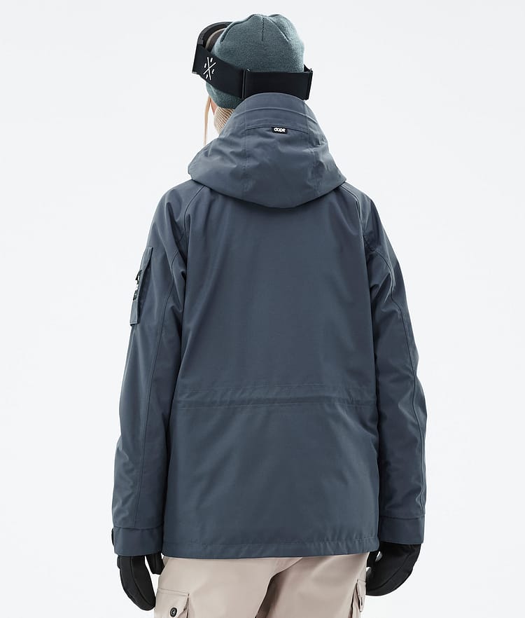 Dope Annok W Skijakke Dame Metal Blue, Bilde 7 av 9