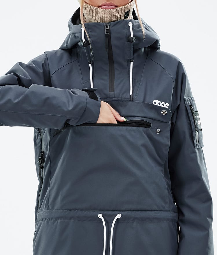 Dope Annok W Skijakke Dame Metal Blue, Bilde 9 av 9