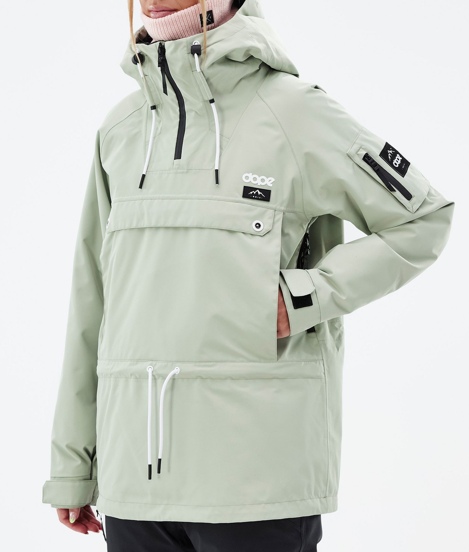 Dope Annok W Skijakke Dame Soft Green, Bilde 8 av 9