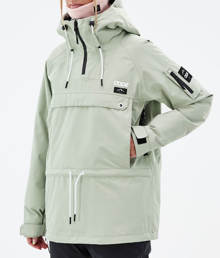 Dope Annok W Snowboardjakke Dame Soft Green Renewed, Bilde 8 av 9