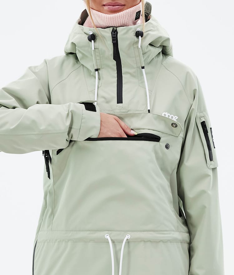 Dope Annok W Snowboardjakke Dame Soft Green Renewed, Bilde 9 av 9