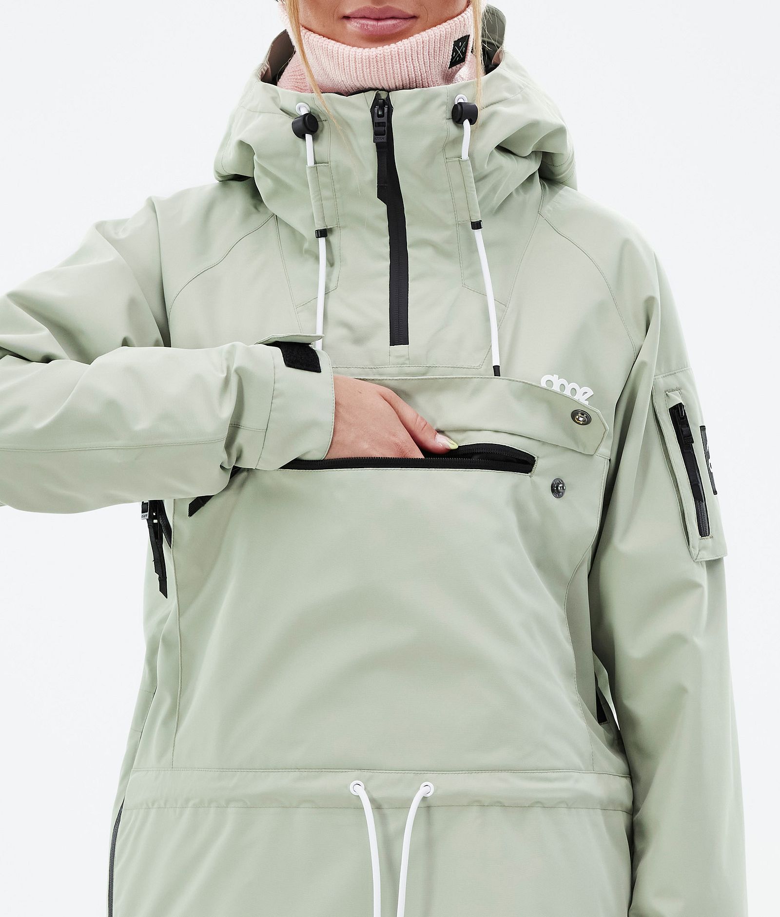 Dope Annok W Skijakke Dame Soft Green, Bilde 9 av 9