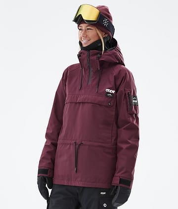 Dope Annok W Snowboardjakke Don Burgundy