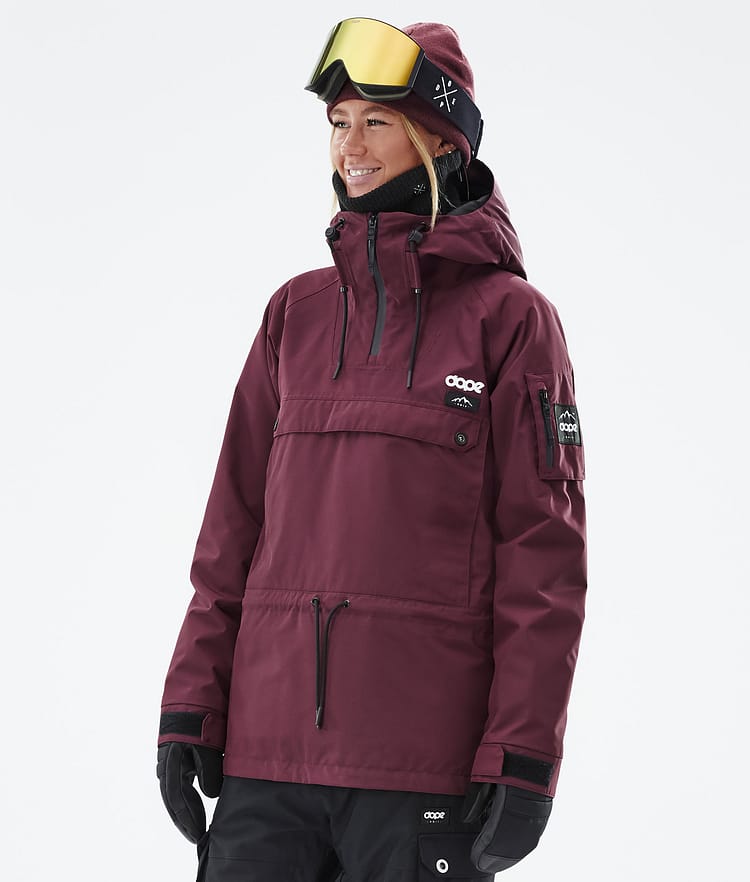 Dope Annok W Snowboardjakke Dame Don Burgundy, Bilde 1 av 9
