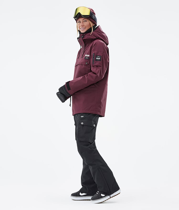 Dope Annok W Snowboardjakke Dame Don Burgundy, Bilde 4 av 9