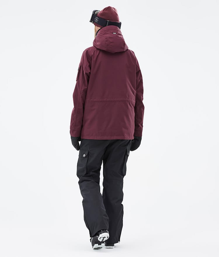 Dope Annok W Skijakke Dame Don Burgundy, Bilde 5 av 9