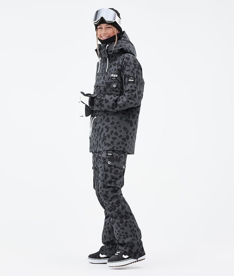 Dope Annok W Snowboardjakke Dame Dots Phantom, Bilde 4 av 9