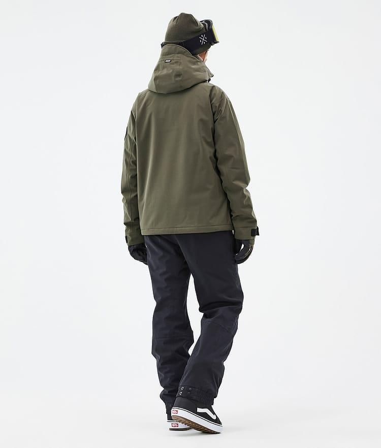 Dope Blizzard W Full Zip Snowboardjakke Dame Olive Green Renewed, Bilde 5 av 10