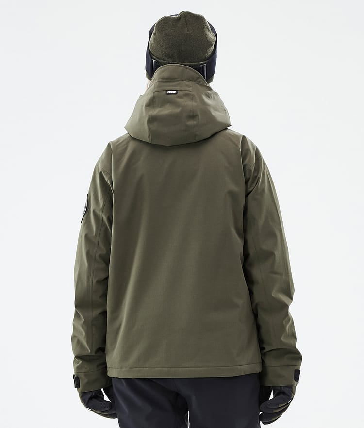 Dope Blizzard W Full Zip Snowboardjakke Dame Olive Green Renewed, Bilde 7 av 10