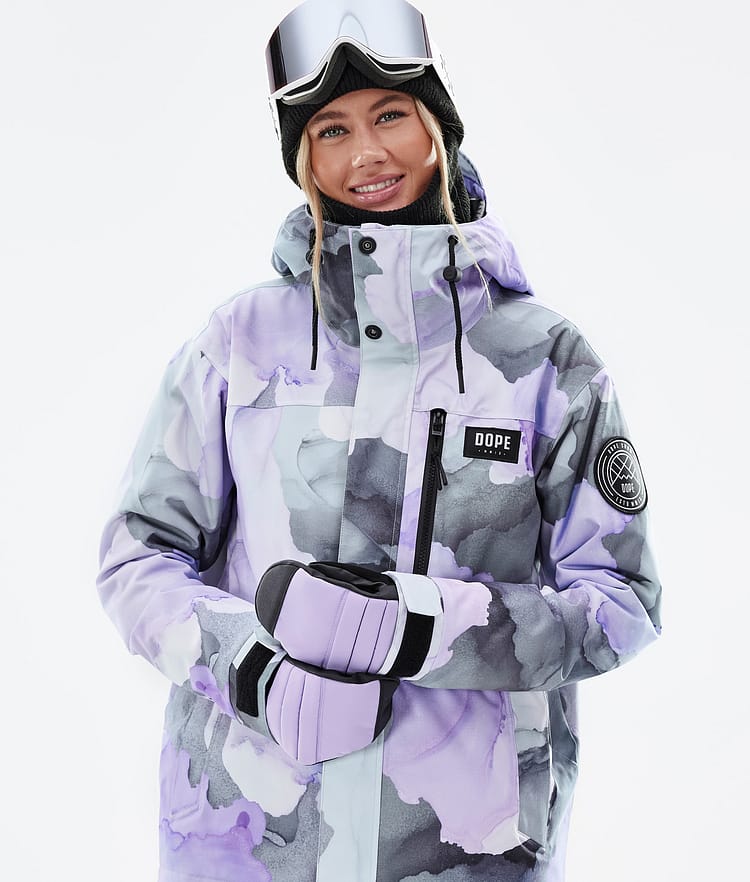 Dope Blizzard W Full Zip Snowboardjakke Dame Blot Violet