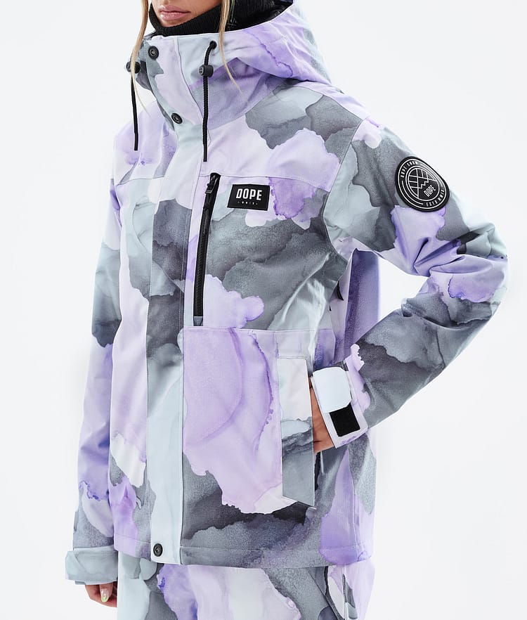 Dope Blizzard W Full Zip Snowboardjakke Dame Blot Violet Renewed, Bilde 8 av 10