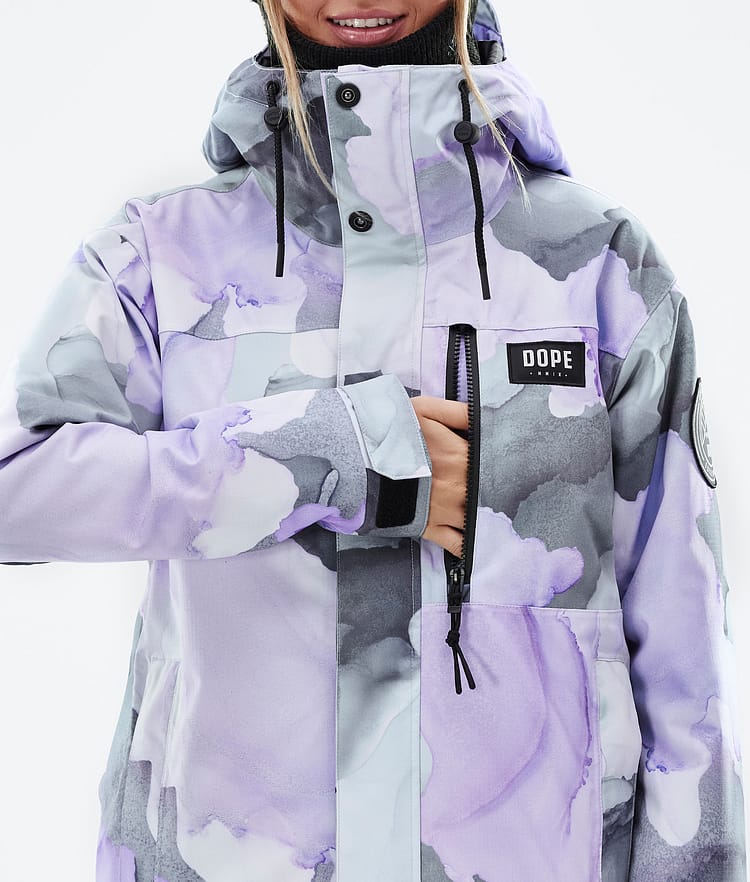 Dope Blizzard W Full Zip Snowboardjakke Dame Blot Violet Renewed, Bilde 9 av 10