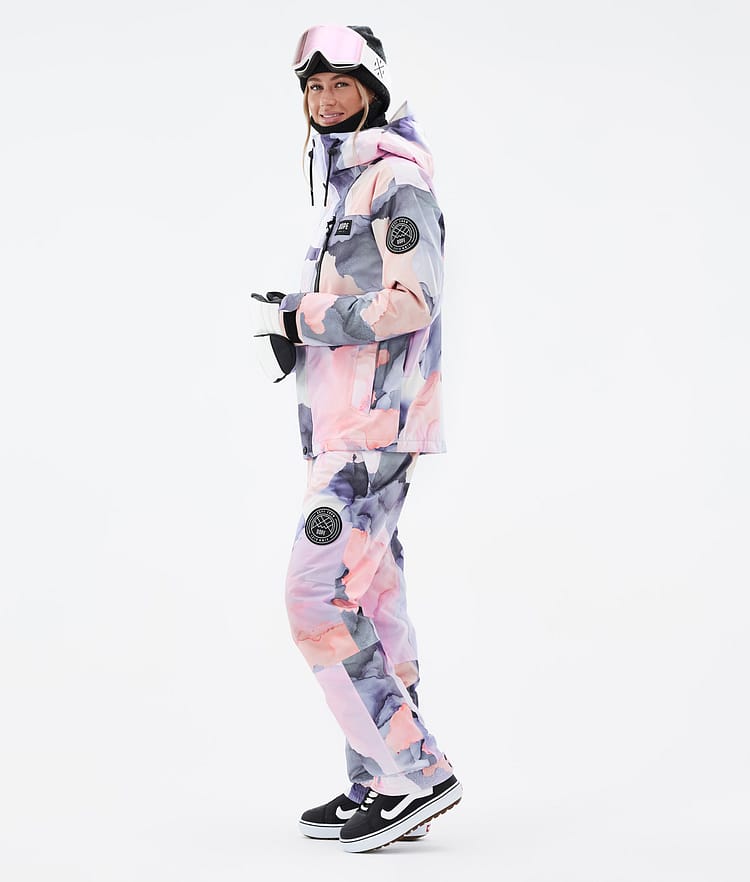 Dope Blizzard W Full Zip Snowboardjakke Dame Blot Peach Renewed