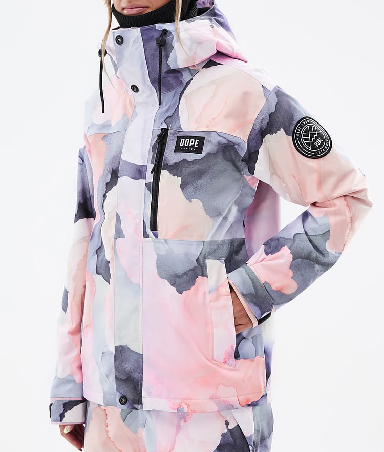 Dope Blizzard W Full Zip Skijakke Dame Blot Peach, Bilde 8 av 10