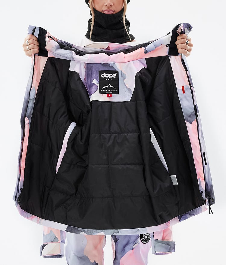 Dope Blizzard W Full Zip Snowboardjakke Dame Blot Peach, Bilde 10 av 10