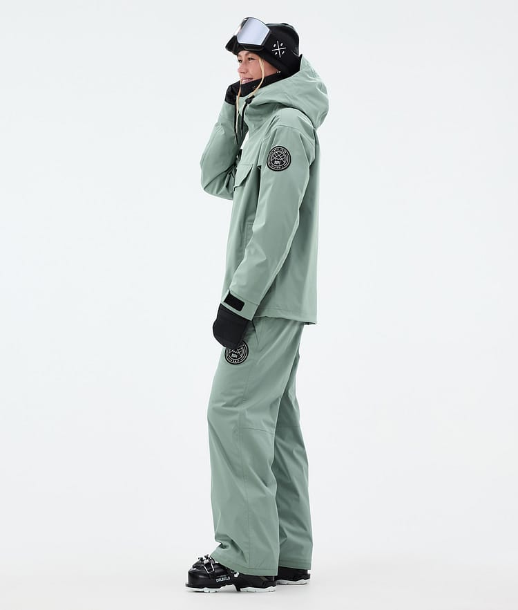 Dope Blizzard W Skijakke Dame Faded Green, Bilde 3 av 8