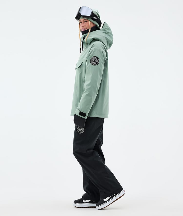 Dope Blizzard W Snowboardjakke Dame Faded Green Renewed, Bilde 3 av 8