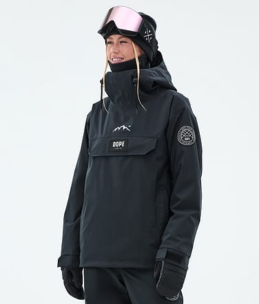 Dope Blizzard W Snowboardjakke Dame Black