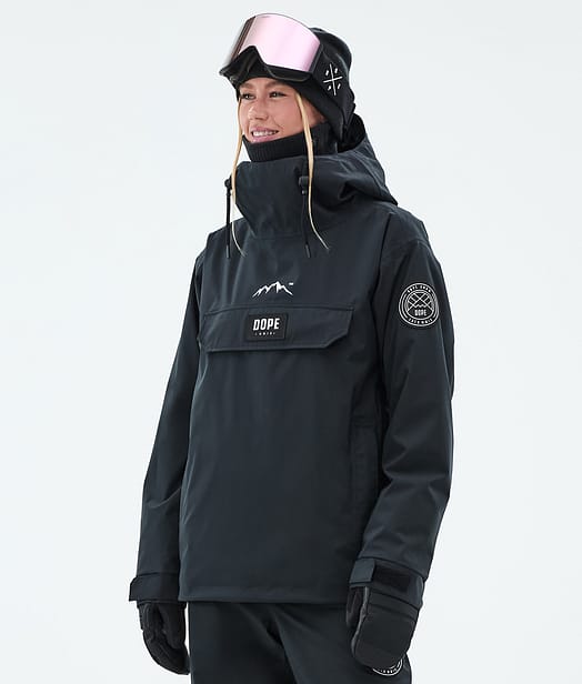 Dope Blizzard W Snowboardjakke Dame Black