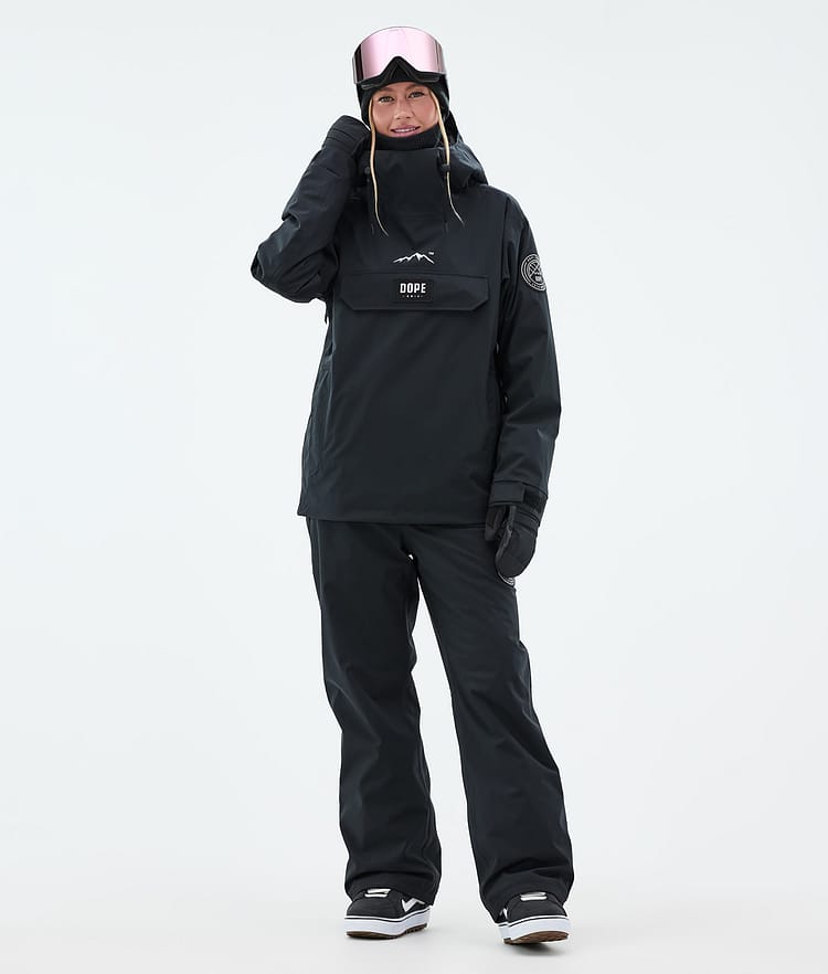 Dope Blizzard W Snowboardjakke Dame Black, Bilde 2 av 8