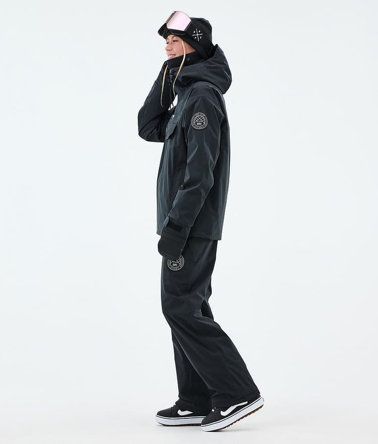 Dope Blizzard W Snowboardjakke Dame Black, Bilde 3 av 8