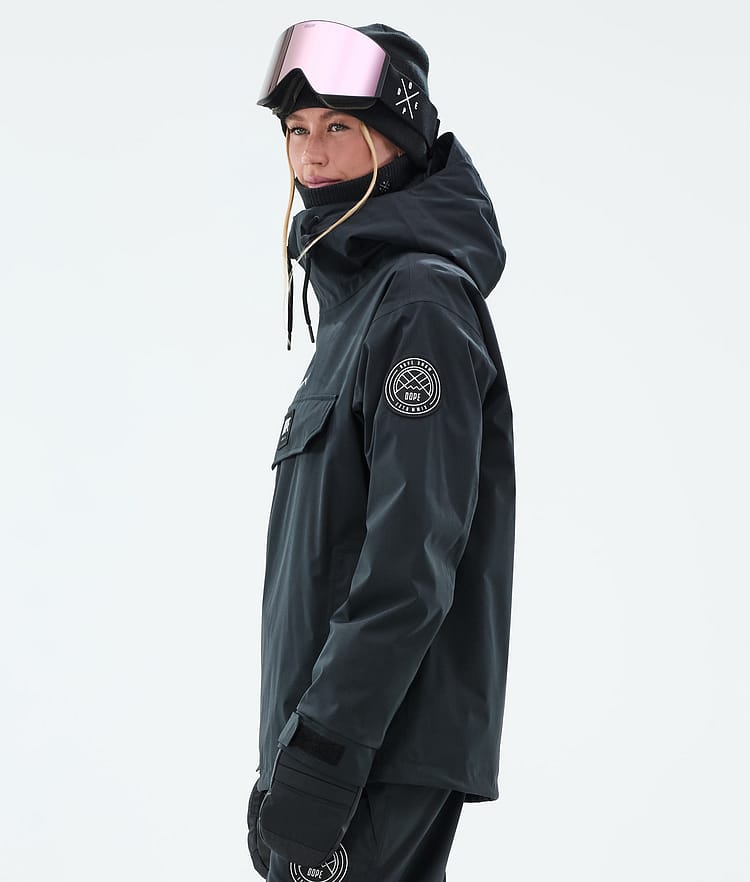 Dope Blizzard W Snowboardjakke Dame Black, Bilde 5 av 8