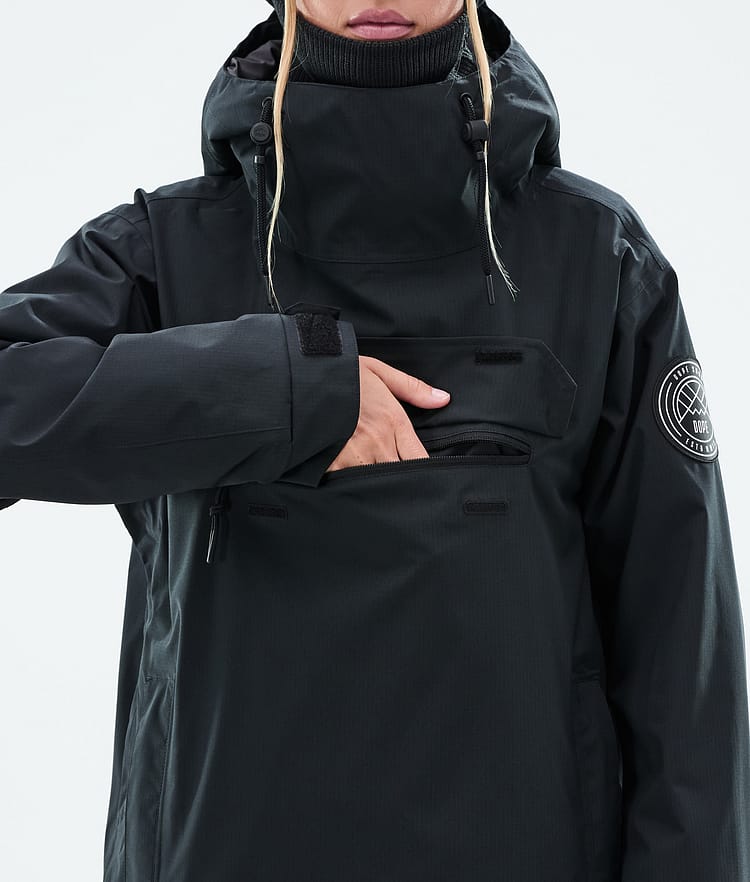 Dope Blizzard W Snowboardjakke Dame Black, Bilde 8 av 8