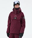 Dope Blizzard W Skijakke Dame Burgundy
