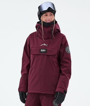 Dope Blizzard W Snowboardjakke Dame Burgundy