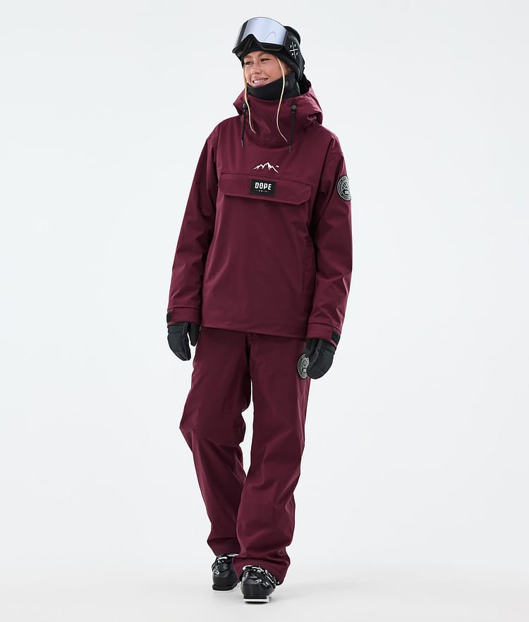 Dope Blizzard W Skijakke Dame Burgundy, Bilde 2 av 8