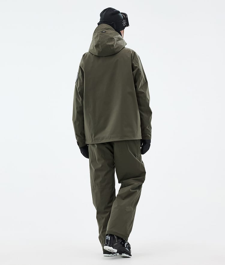 Dope Blizzard W Skijakke Dame Olive Green, Bilde 4 av 8