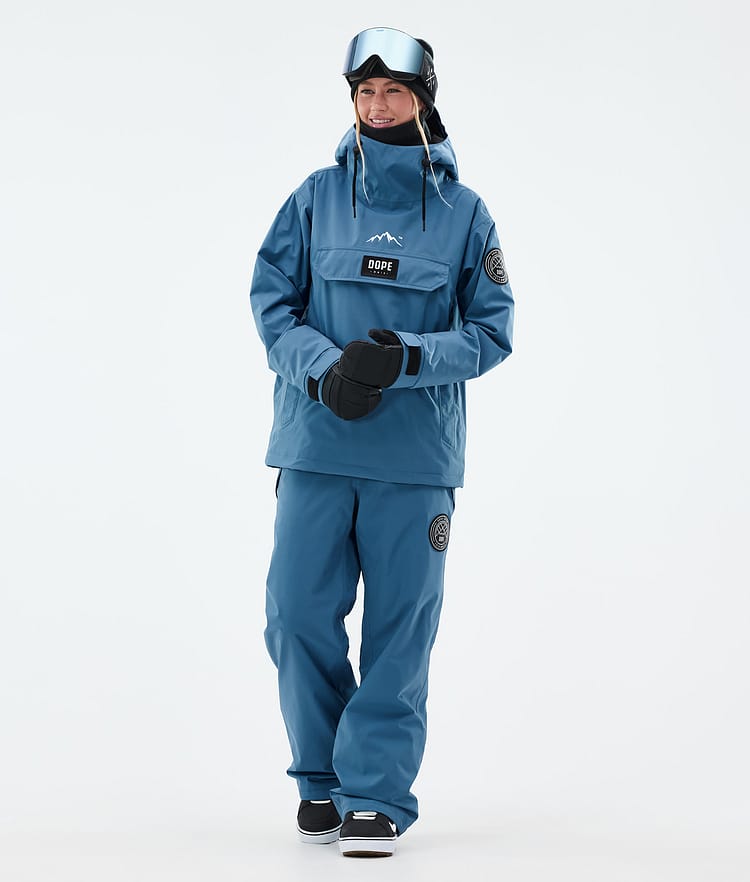 Dope Blizzard W Snowboardjakke Dame Blue Steel, Bilde 2 av 8
