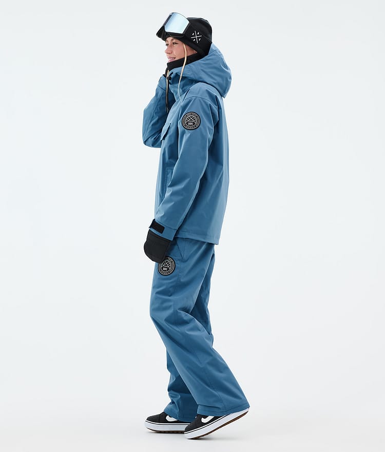Dope Blizzard W Snowboardjakke Dame Blue Steel, Bilde 3 av 8