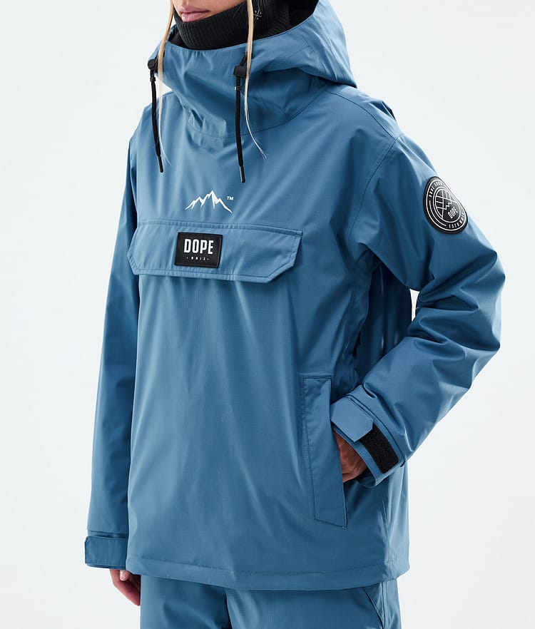 Dope Blizzard W Skijakke Dame Blue Steel, Bilde 7 av 8