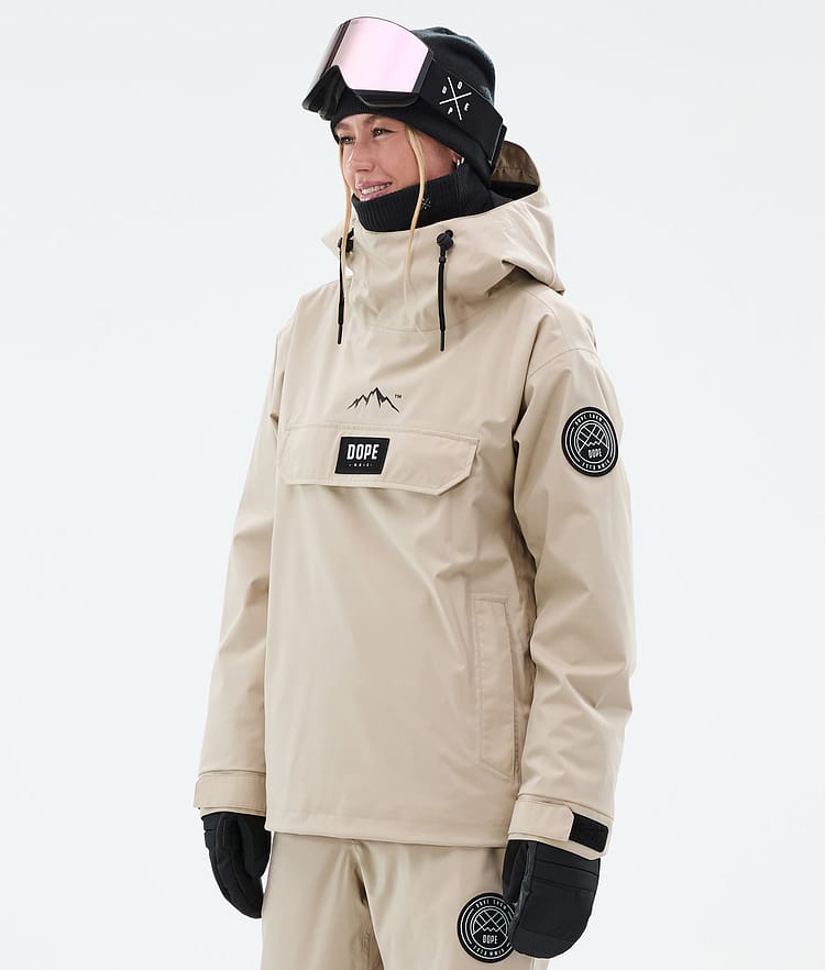 Dope Blizzard W Snowboardjakke Dame Sand, Bilde 1 av 8