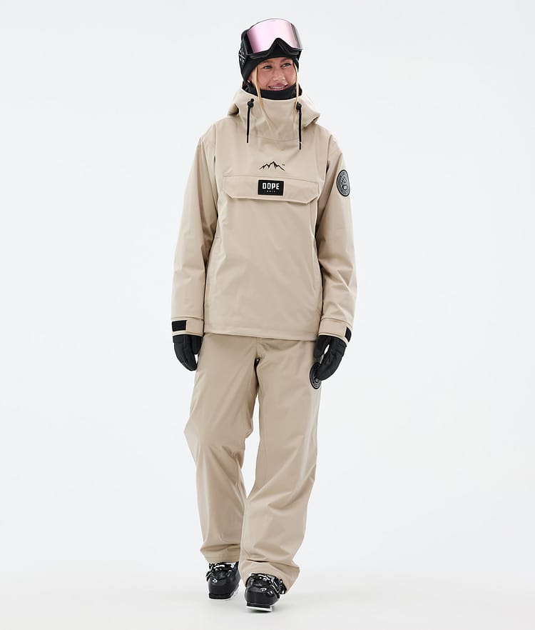 Dope Blizzard W Skijakke Dame Sand, Bilde 2 av 8