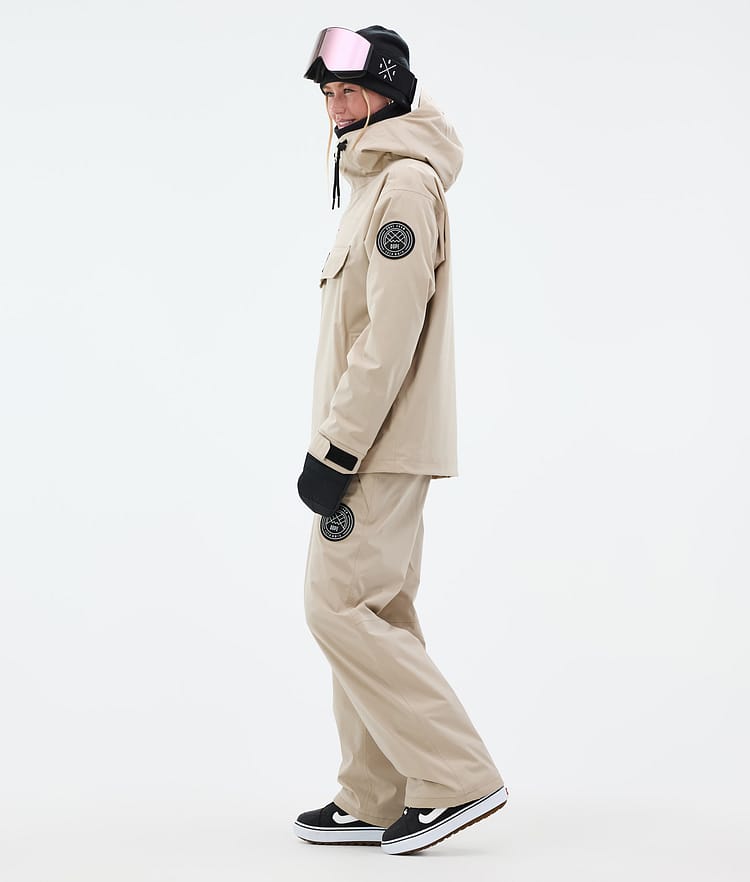 Dope Blizzard W Snowboardjakke Dame Sand, Bilde 3 av 8