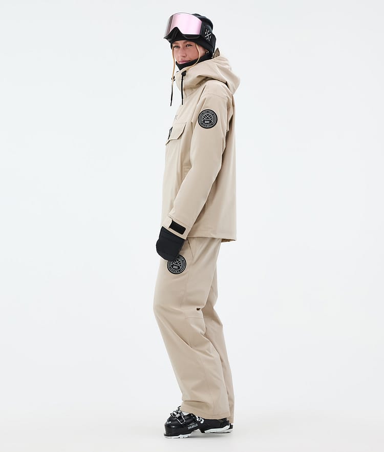 Dope Blizzard W Skijakke Dame Sand, Bilde 3 av 8