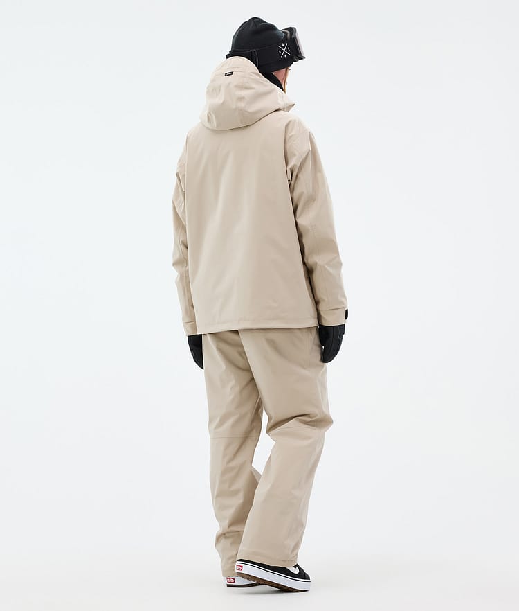 Dope Blizzard W Snowboardjakke Dame Sand, Bilde 4 av 8