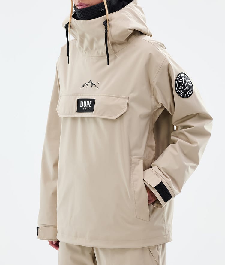 Dope Blizzard W Skijakke Dame Sand, Bilde 7 av 8